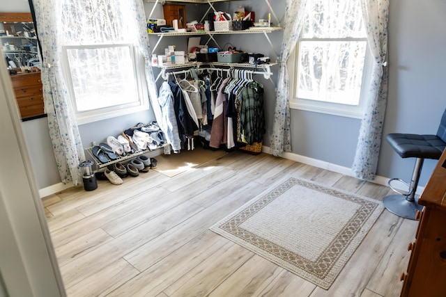 69 Goulds Ridge Rd, Passadumkeag, ME 04475 - walk in closet with wood finished floors