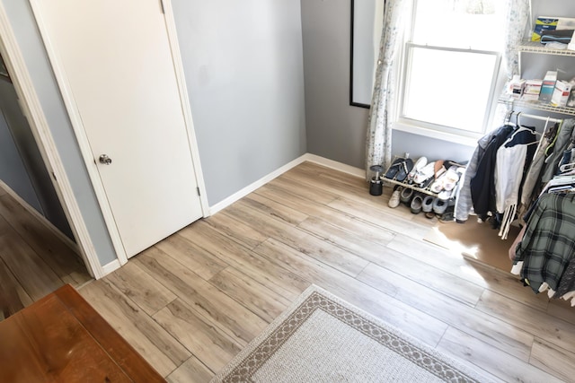 69 Goulds Ridge Rd, Passadumkeag, ME 04475 - bedroom with light wood-style flooring and baseboards