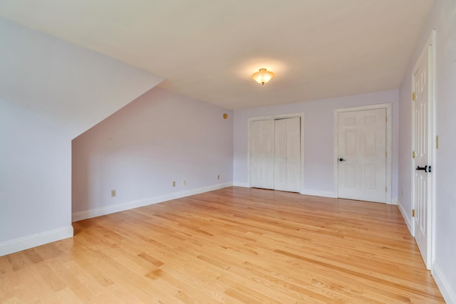 30 Apple Hill Vw, Alfred, ME 04002 - unfurnished bedroom with light wood finished floors, baseboards, and a closet