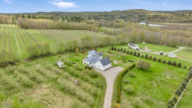 30 Apple Hill Vw, Alfred, ME 04002 - overview of rural landscape with a heavily wooded area and a large body of water