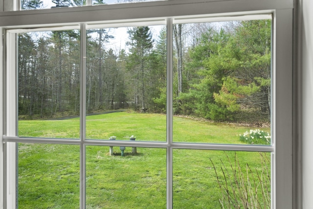 view of doorway to outside