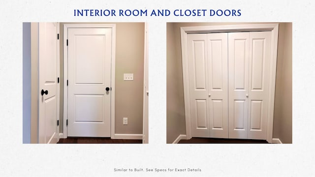2 Blaine St, Saco, ME 04072 - interior space with baseboards and wood finished floors