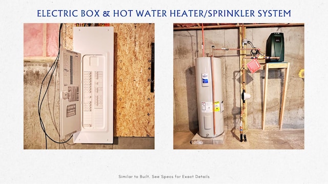 2 Blaine St, Saco, ME 04072 - utilities featuring electric panel and electric water heater