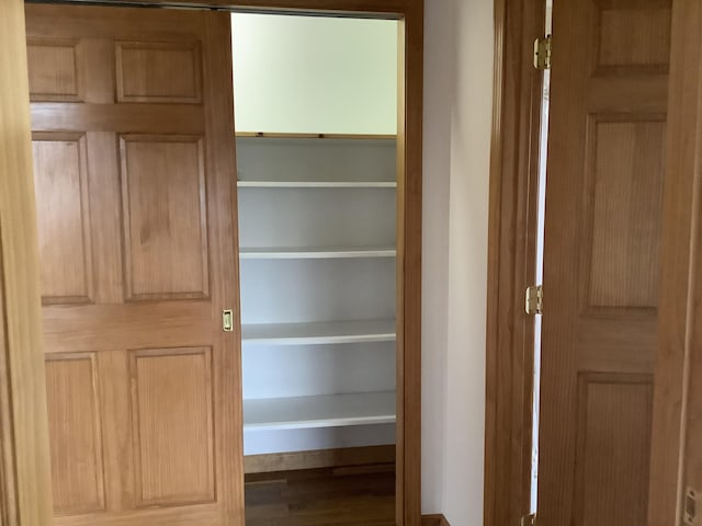 view of closet