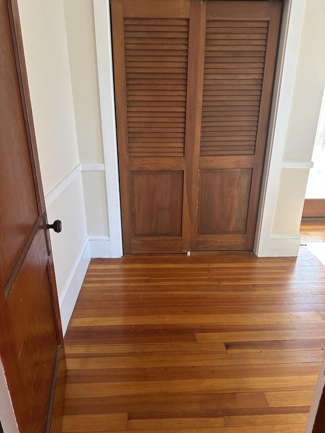 interior details featuring wood finished floors