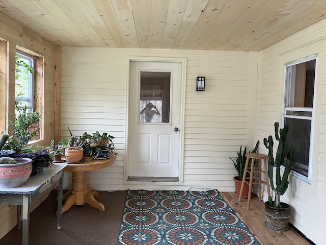 346 Bear River Rd, Newry, ME 04261 - property entrance featuring covered porch