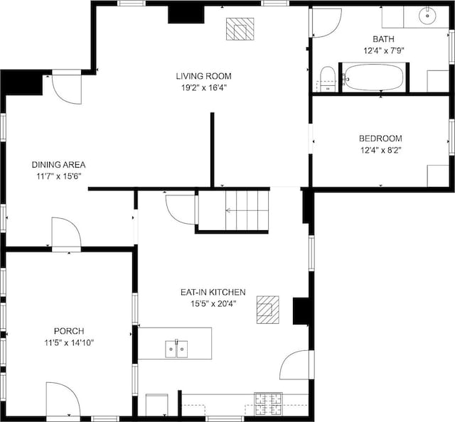 346 Bear River Rd, Newry, ME 04261 - view of property floor plan