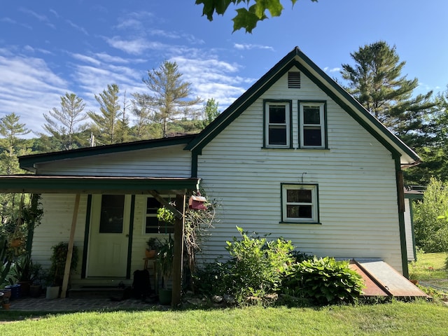 346 Bear River Rd, Newry, ME 04261 - rear view of house
