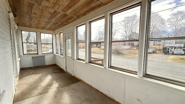 11 Maple St, Milo, ME 04463 - view of unfurnished sunroom