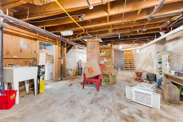 1 Silver Ter, Waterville, ME 04901 - view of unfinished basement