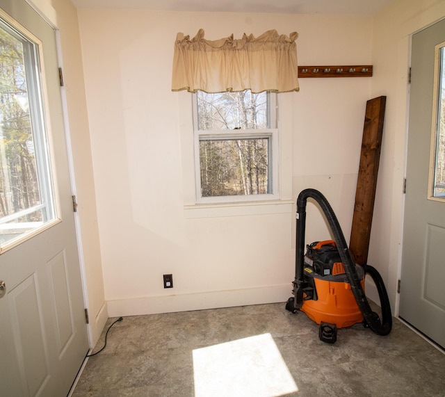 1114 Kennebec Rd, Hampden, ME 04444 - interior space with a wealth of natural light and baseboards