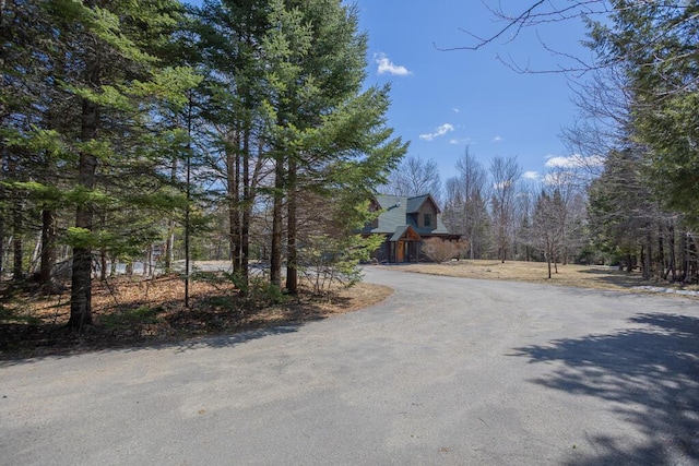 8 Sunset Ln, Kingfield, ME 04947 - view of road with aphalt driveway