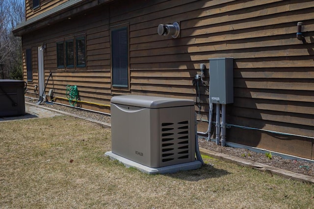 8 Sunset Ln, Kingfield, ME 04947 - details featuring a power unit