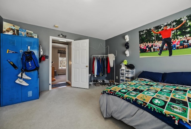 390 Castine Rd, Castine, ME 04421 - carpeted bedroom featuring lofted ceiling