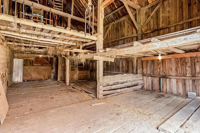 view of stable