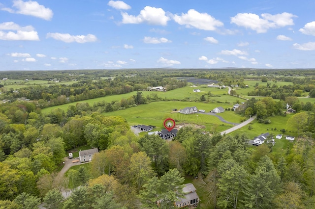 17 Wadlin Rd, Biddeford, ME 04005 - aerial overview of property's location featuring rural landscape