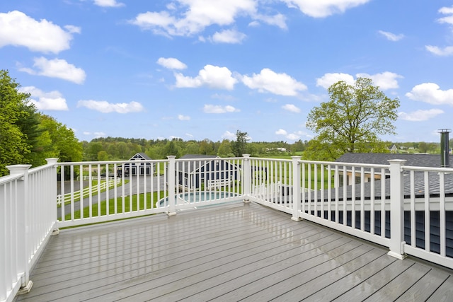 17 Wadlin Rd, Biddeford, ME 04005 - view of wooden deck