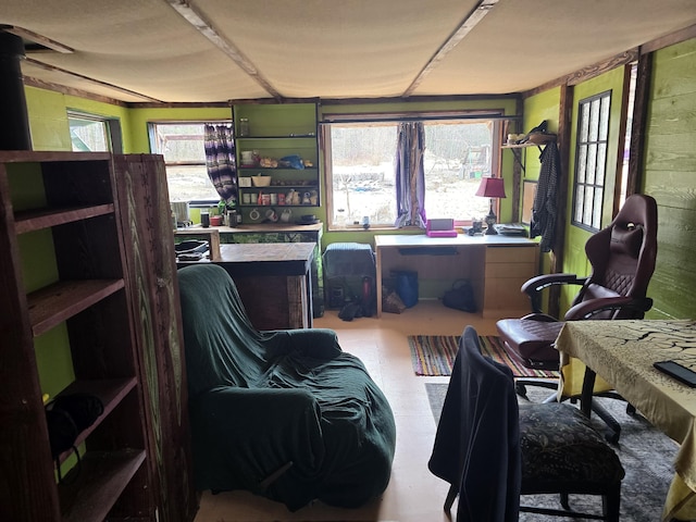 view of office