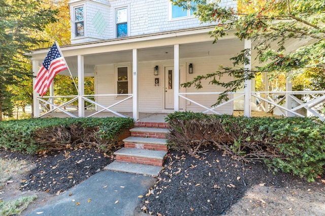 11 Rogers Rd, Kittery, ME 03904 - property entrance featuring a porch