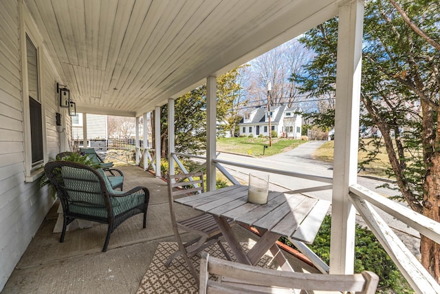 11 Rogers Rd, Kittery, ME 03904 - view of patio / terrace featuring covered porch