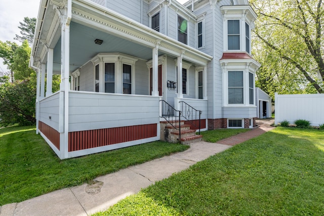 546 Main St, Westbrook, ME 04092 - view of front facade with a front lawn