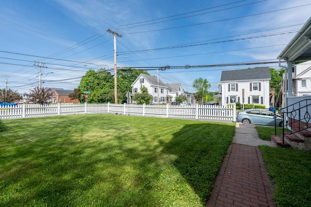 546 Main St, Westbrook, ME 04092 - view of yard with a residential view