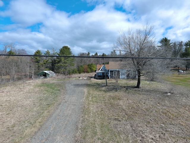 view of street featuring driveway