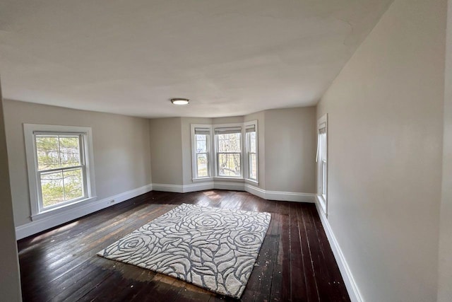 6 Naskeag Rd, Brooklin, ME 04616 - empty room featuring baseboards, plenty of natural light, and hardwood / wood-style flooring