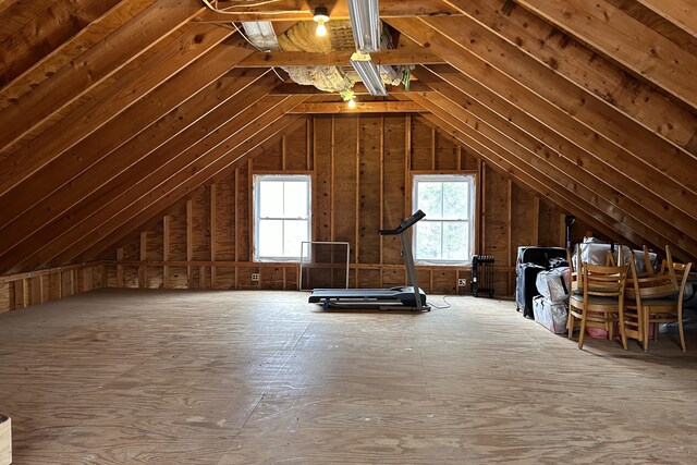 6 Naskeag Rd, Brooklin, ME 04616 - attic featuring a wealth of natural light