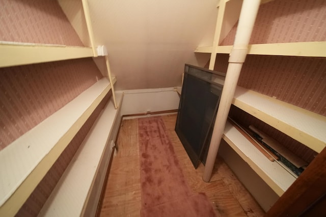 view of storage area