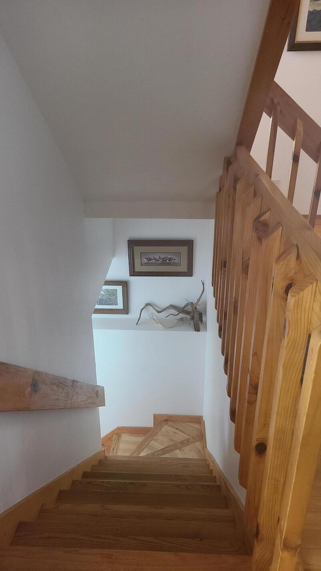 view of stairs