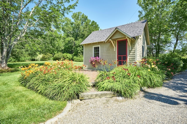 22 Porter Rd, Belfast, ME 04915 - view of outbuilding with an outdoor structure