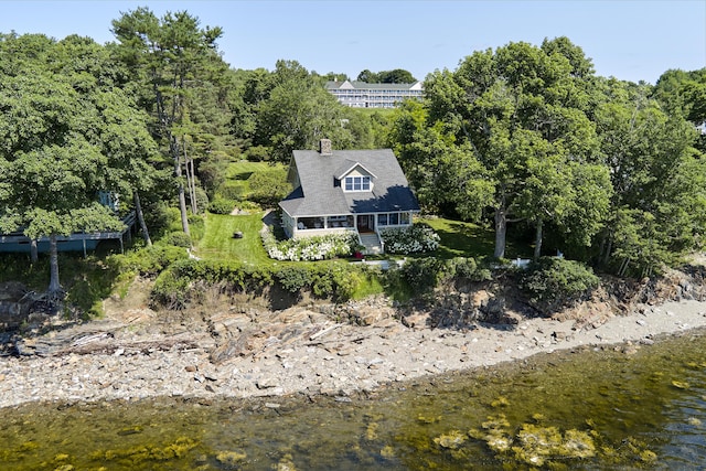 22 Porter Rd, Belfast, ME 04915 - bird's eye view