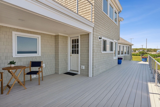 1 Moore Ln, Biddeford, ME 04005 - view of deck