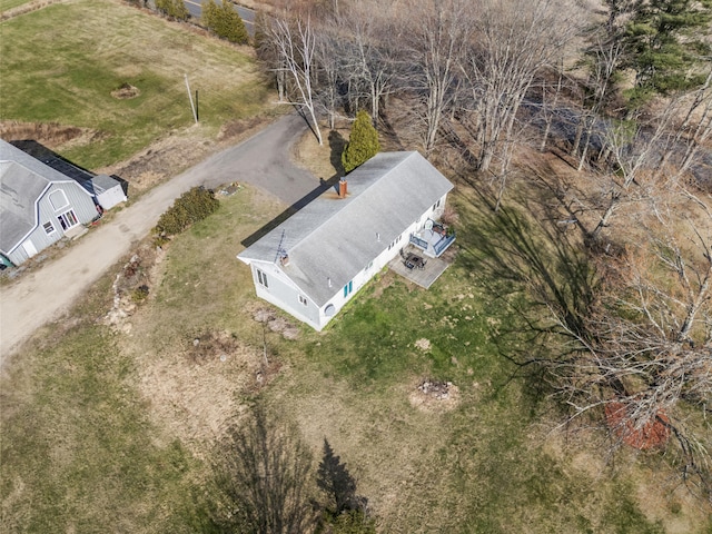 drone / aerial view