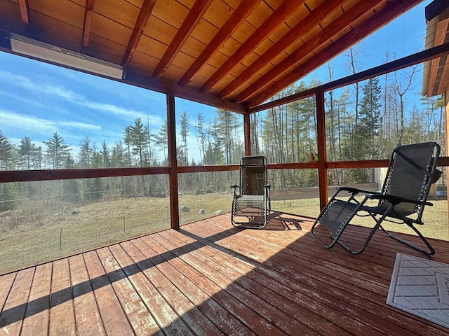 476 N Rd, Medford, ME 04463 - view of deck