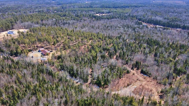 476 N Rd, Medford, ME 04463 - birds eye view of property featuring a wooded view