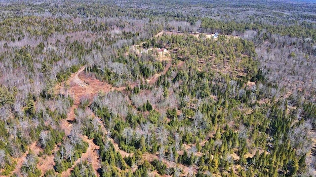 476 N Rd, Medford, ME 04463 - drone / aerial view with a forest view