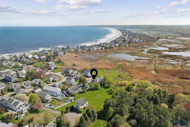17 Clifford Ln, Wells, ME 04090 - aerial view of property and surrounding area with a nearby body of water and nearby suburban area