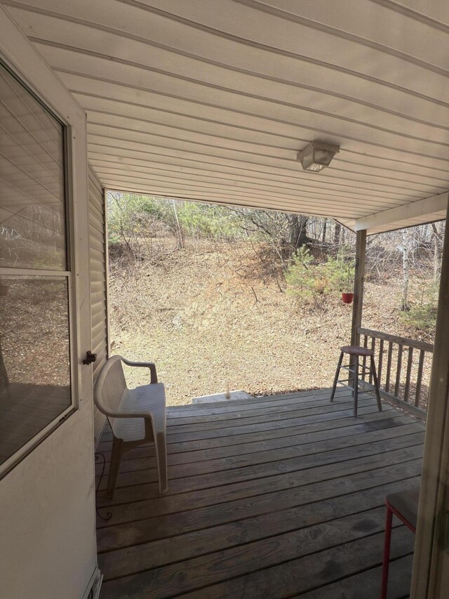 103 Fyfe Rd, Farmington, ME 04938 - view of deck