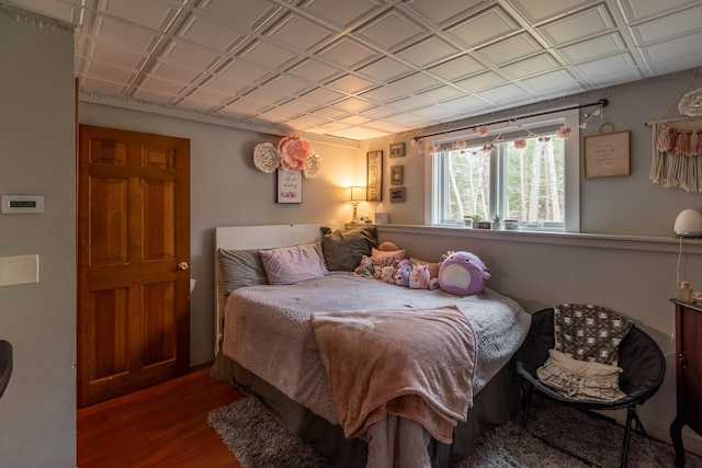 31 Pulpit Rock Rd, Raymond, ME 04071 - bedroom featuring wood finished floors and an ornate ceiling