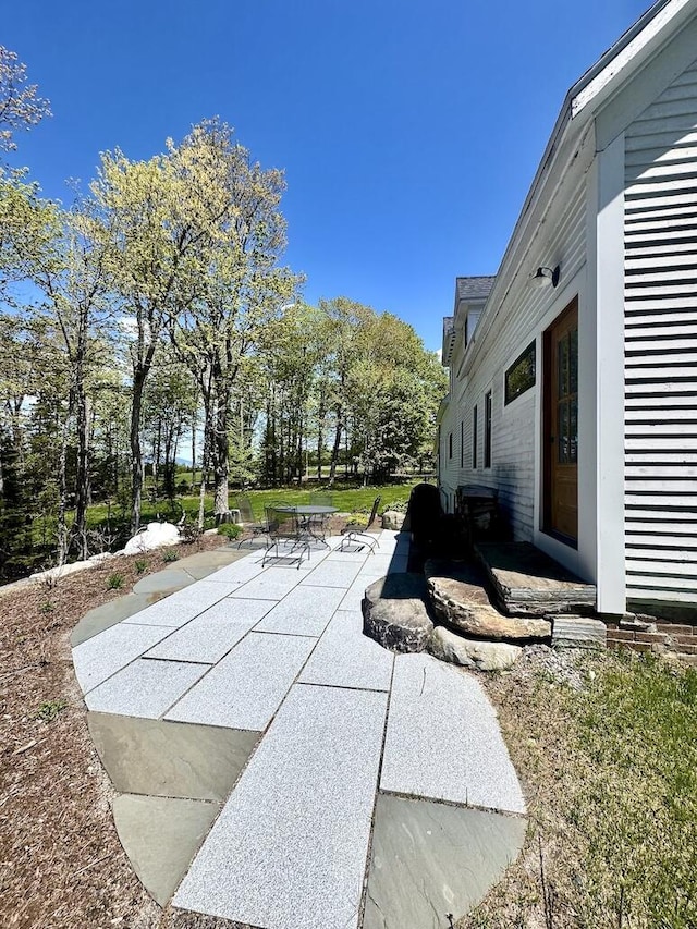 284 Dallas Hill Rd, Dallas Plt, ME 04970 - view of patio