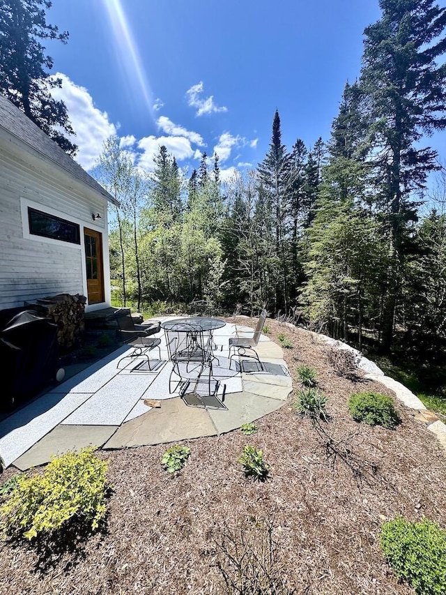 284 Dallas Hill Rd, Dallas Plt, ME 04970 - view of patio