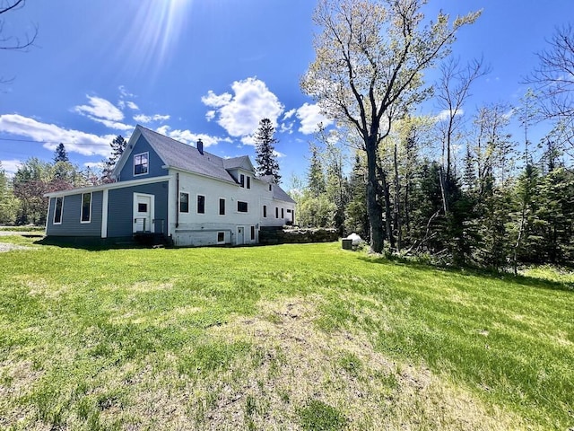 284 Dallas Hill Rd, Dallas Plt, ME 04970 - view of green lawn