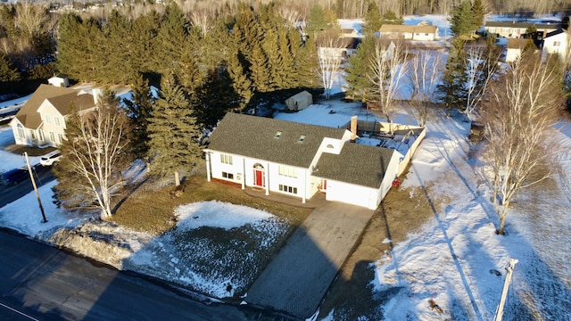 drone / aerial view