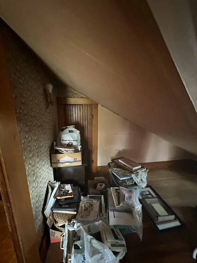 18 View St, Jonesport, ME 04649 - bonus room featuring lofted ceiling