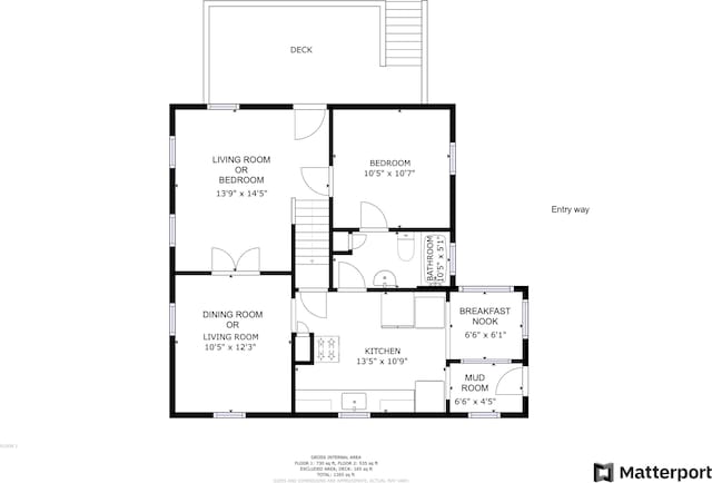 18 View St, Jonesport, ME 04649 - home floor plan