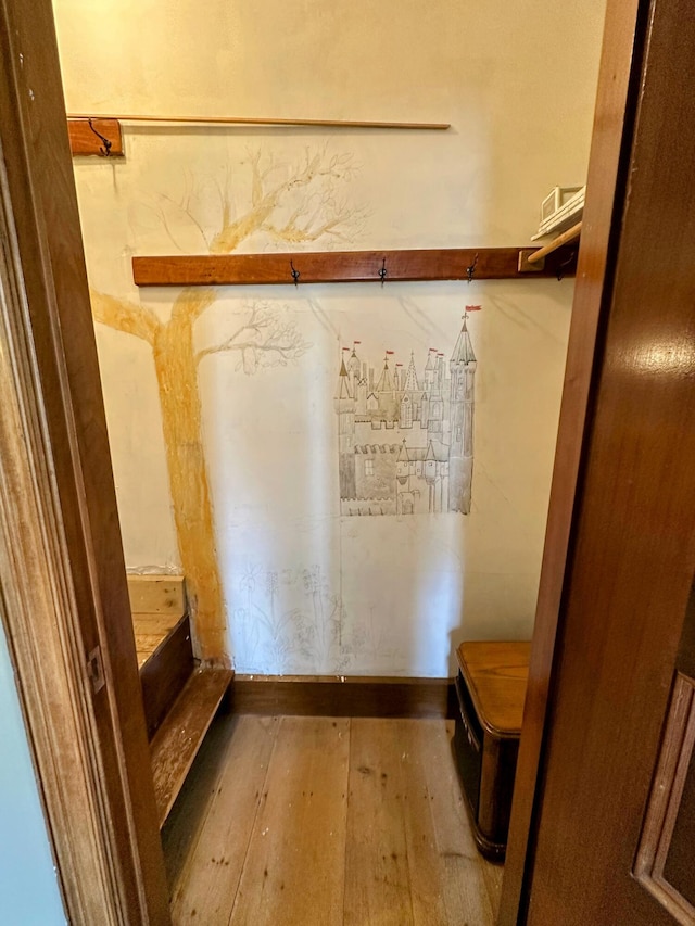 36 Cutler Rd, East Machias, ME 04630 - walk in closet featuring wood-type flooring