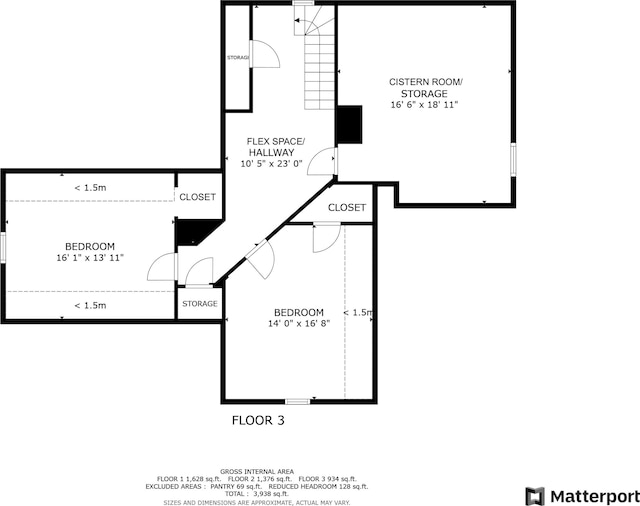 36 Cutler Rd, East Machias, ME 04630 - floor plan / room layout