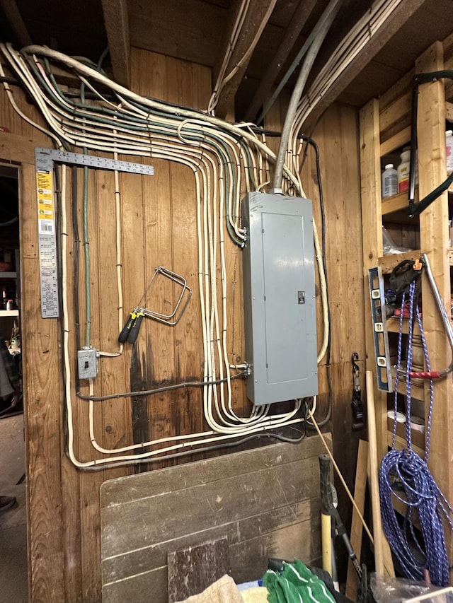 36 Cutler Rd, East Machias, ME 04630 - utility room with electric panel